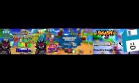 Mario Kart Arcade GP DX - Peachs Castle 3-way Mashup