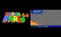 Thumbnail of Slide 8 Bit And Original Mashup SM64 + Bulby