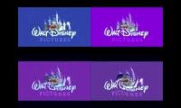 Walt Disney Pictures Logo in Wacky Whirlyness Powers