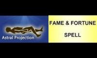 Fame and fortune spell subliminal