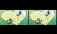 Relaxing Zelda Music with rain but the Guardian theme plays in the middle but doubled