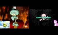 Squidward has a Souless Sparta Pirate Remix