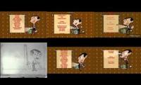 6X MR. BEAN ANIMATED SERIES CREDITS