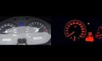 acceleration e60 v8 vs cbf600