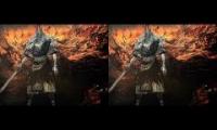 2x Dark Souls Gwyn 1h with 1s delay between