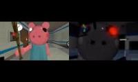 ROBLOX Piggy: Little Brother vs Robby Jumpscare