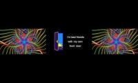 background videos play while a Bill Wurtz song plays (For Porky 904)