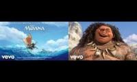 Moana soundtrack vs original video