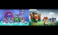 Unikitty, Puppycorn, Hawkodile and Dr. Fox Crying Comparison