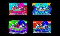 Sonic And Knuckles Effects Quadparison