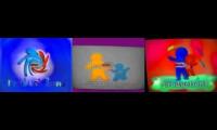 Noggin and nick jr logo collection triparison