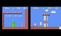 Mario vs Luigi TAS in Super Mario Bros. 2(FDS)