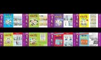 8 Big Nate Books Played at the Same Time