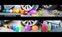 Crushing Crunchy & Soft Things by Car Compilation! - Floral Foam, Squishy, Tide Pods and More!