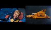 Thumbnail of Gordon Launching Thunderbird 1 / The launch sequence of Thunderbird 4
