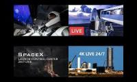 Space X all live videos
