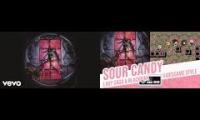 sour candy ladyagagablackpink