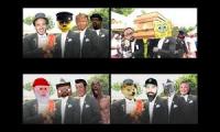 coffin dance meme side by side 2