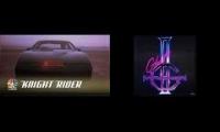 80s mashup test ghost/knight rider