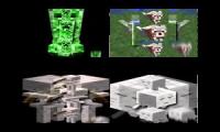 YTPMV Minecraft Mobs Has A Scan Quadparison