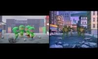 TMNT AC CROSS OVER COMPARISON