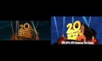 20th Century Fox Logo History Sparta Remix comparison -  Multiplier