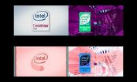 The Turbo Intel Logo History Quadparison 1