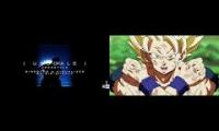 Kale and Caulifla V. Goku - Upscale