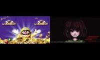 Wario Laughing Megalovania vs. Megalovania Chara Version