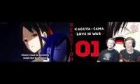 SOS bros Kaguya sama ep 1 with video
