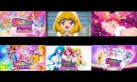 glitter force opening mashup