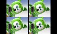 4 gummy bears in english antigue version!