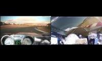 Laguna Seca S1000rr vs AMG SLS
