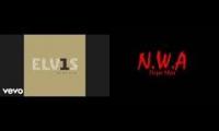 N.W.A. x ELVIS PRESLEY - Dope Man  In The Ghetto