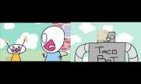 Quesadilla Explosion Normal Vs Chipmunk Voice