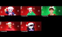 LDShadowLady,Jelly,Denis,Unspeakable & JaidenAnimations Sings Jingle Bells