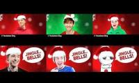 Unspeakable,Flamingo,Jelly,DanTDM,Denis & TheOdd1sOut Sings Jingle Bells