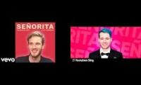 PewDiePie & DanTDM Sings Señorita