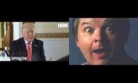 Trump Interview Benny Hill