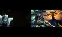 F91 vs. Rafflesia + Gundam 00 Decisive Battle