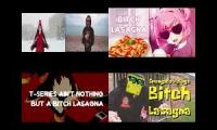 Bitch Lasagna but its a mashup of covers and a dub