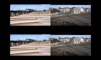 Virtual Railfan (Santa Fe, Jct and Deshler) - 4 boxes to see both cameras at each location.