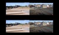 Virtual Railfan (Santa Fe, Jct and Deshler) - 4 boxes to see both cameras at each location.