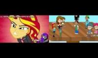 [THIS IS COOL OK] Sunset shimmer VS Jessica Sparta 2 Parsion