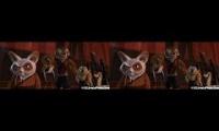 Kung Fu Panda - Entrenamiento de los Cinco Furiosos - Latino vs Castellano