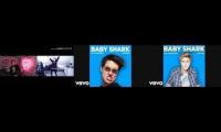 PewDiePie,DanTDM,Lazarbeam & Justin Bieber Sings Baby Shark