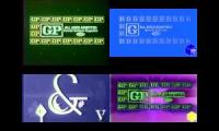 Vintage Drive-In MPAA Symbols Effects Quadparison