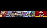 Thumbnail of india news multi window channel screen to watch & moniter all channel for futher information