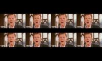 Rick Rolls 8x at once