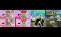 Peppa Pig VS Spongebob Sparta Remix Eightparison